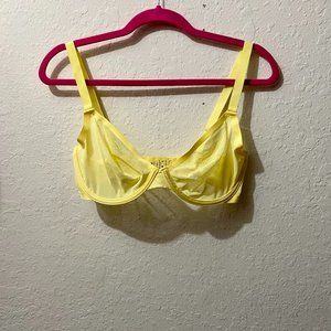 CUUP Plunge Mesh bra